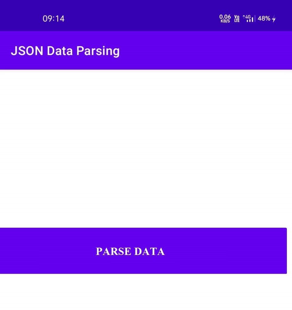 Output of Parsing JSON Data in Android