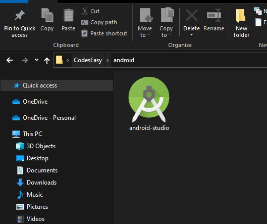 Android Studio EXE File