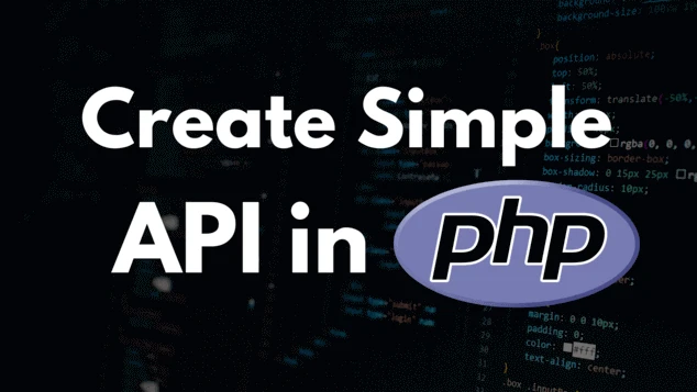 Create Simple API in PHP