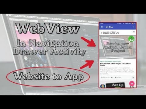 WebView In Navigation Drawer Activity