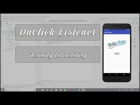 Implementing onClicklistener in Android - Activity To Activity on Button Click