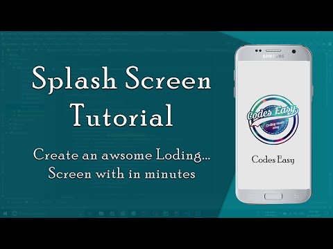 Android Splash Screen With Android Studio