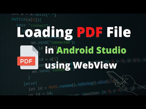 Load PDF in Android using WebView - #AndroidStudio