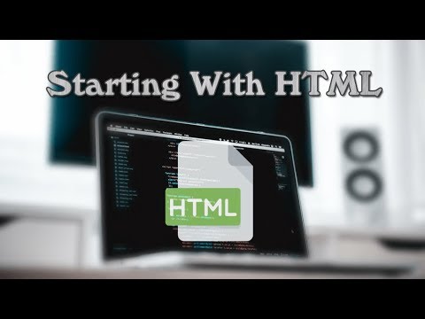 Getting Started With HTML Coding