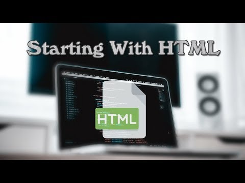 Getting Started With HTML Coding